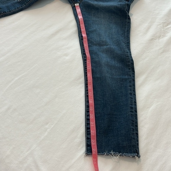 KUT from the KLOTH Asher Ankle Straight Leg Women's Size 0 Distressed Jeans - Picture 17 of 17